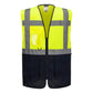 Portwest ES1 Essential Hoge zichtbaarheid Hesje ES076 Hi-Vis Contrast Executive geel-marineblauw(YN)