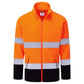 Portwest ES1 Essential Hoge zichtbaarheid Vest ES251 Hi-Vis Contrast Fleece oranje-marineblauw(ON)