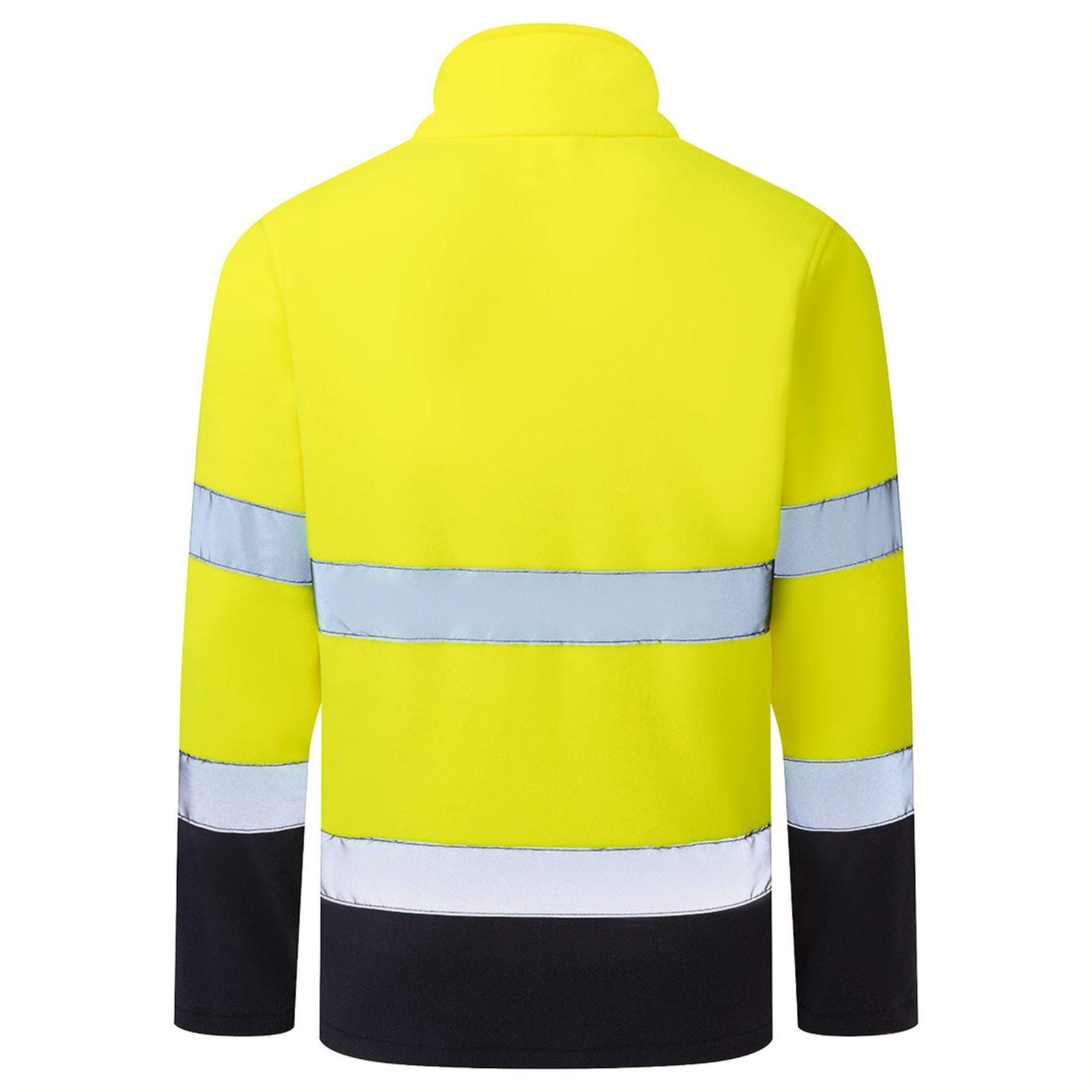 Portwest ES1 Essential Hoge zichtbaarheid Vest ES251 Hi-Vis Contrast Fleece geel-marineblauw(YN)