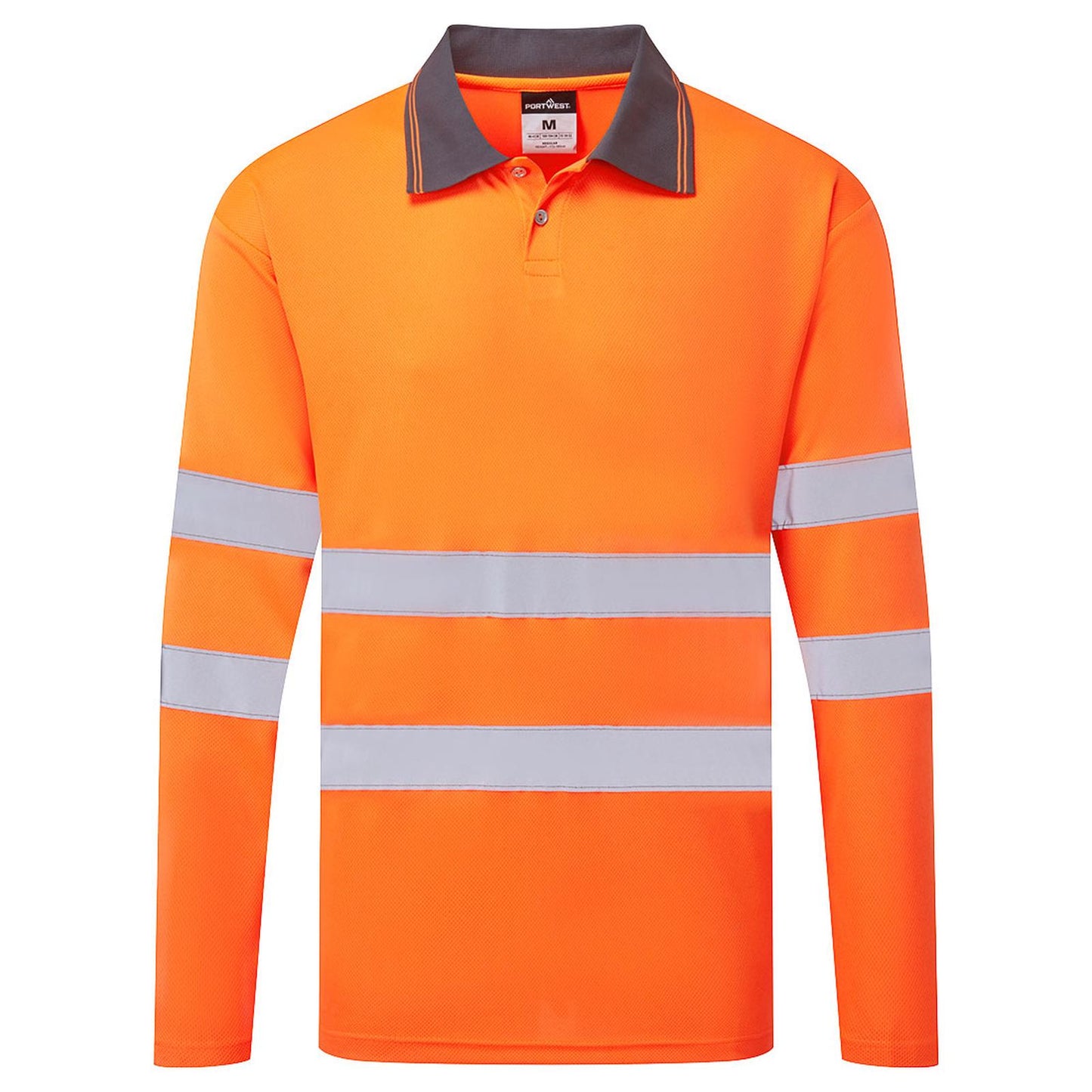 Portwest ES1 Essential Hoge zichtbaarheid Polo Shirt ES277 Hi-Vis L/M oranje(OR)