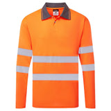 Portwest ES1 Essential Hoge zichtbaarheid Polo Shirt ES277 Hi-Vis L/M oranje(OR)