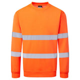 Portwest ES1 Essential Hoge zichtbaarheid Sweatshirt ES303 Hi-Vis oranje(OR)