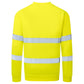 Portwest ES1 Essential Hoge zichtbaarheid Sweatshirt ES303 Hi-Vis geel(YE)