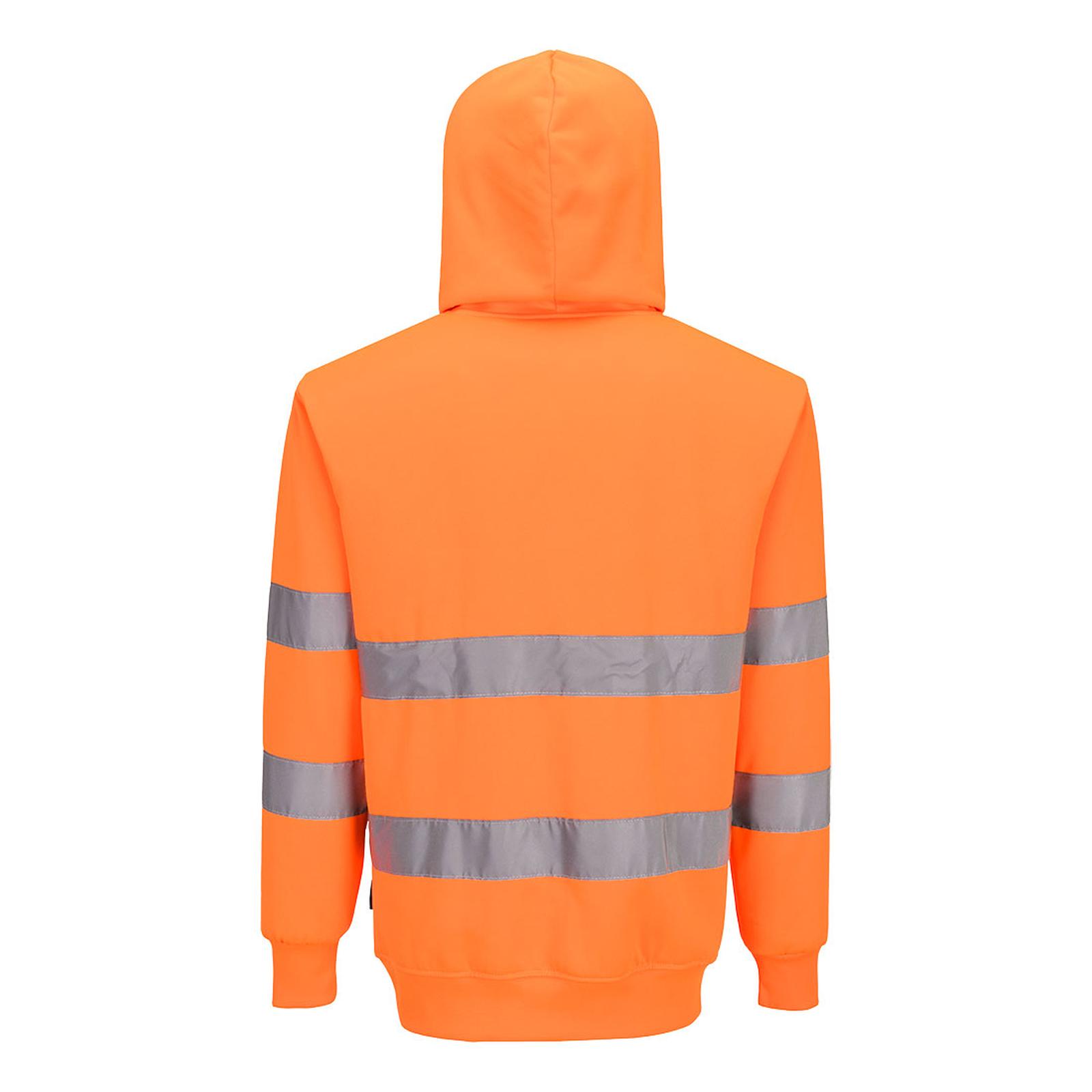 Portwest ES1 Essential Hoge zichtbaarheid Sweatshirt ES304 Hi-Vis Capuchon oranje(OR)