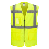 Portwest ES1 Essential Hoge zichtbaarheid Hesje ES376 Hi-Vis Mesh Executive geel(YE)