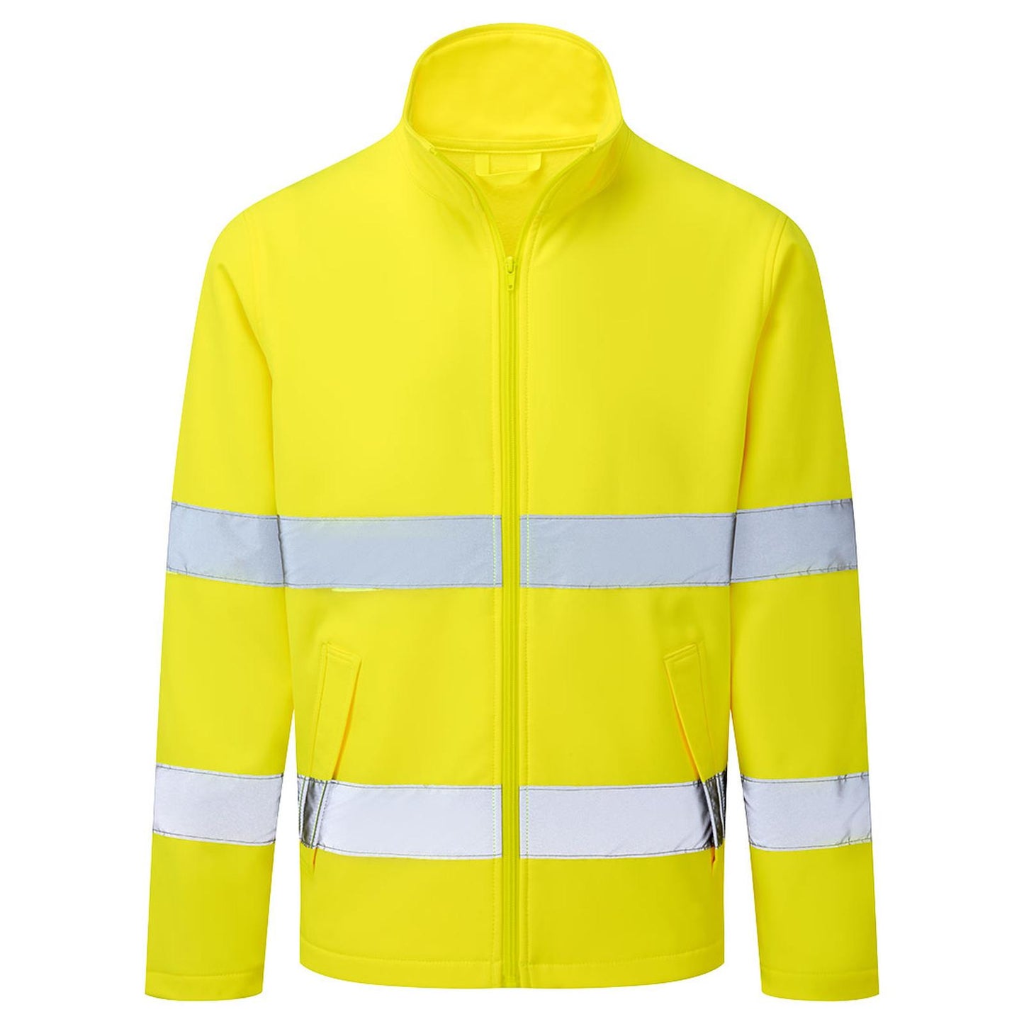 Portwest ES1 Essential Hoge zichtbaarheid Jas ES428 Hi-Vis Softshell (2L) geel(YE)