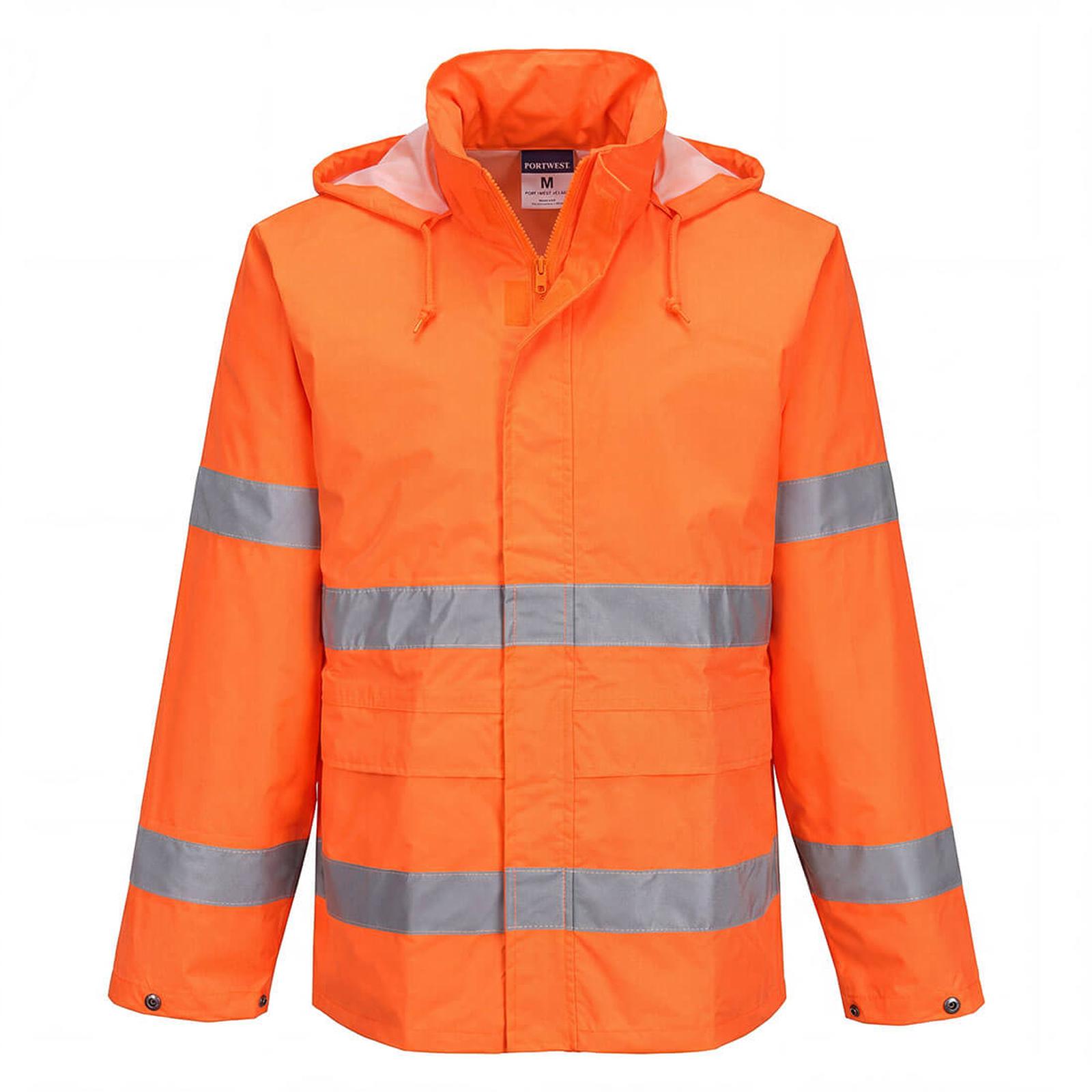 Portwest ES1 Essential Hoge zichtbaarheid Regenjas ES440 Hi-Vis oranje(OR)