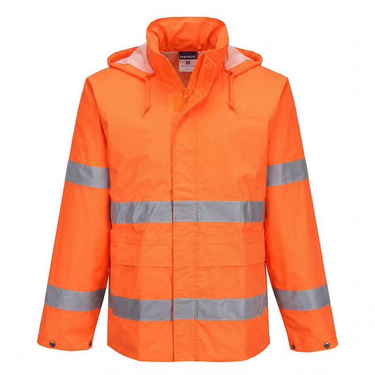 Portwest ES1 Essential Hoge zichtbaarheid Regenjas ES440 Hi-Vis oranje(OR)