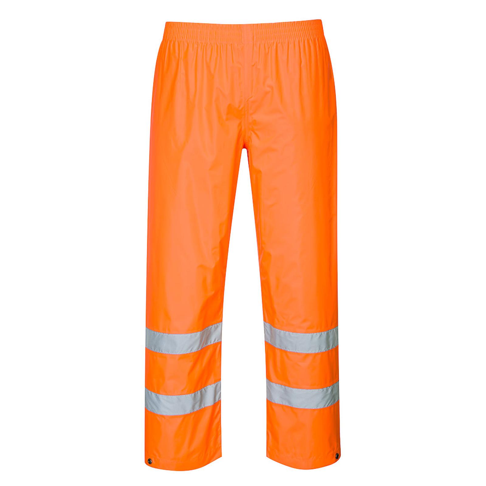 Portwest ES1 Essential Hoge zichtbaarheid Regenbroek ES441 Hi-Vis oranje(OR)