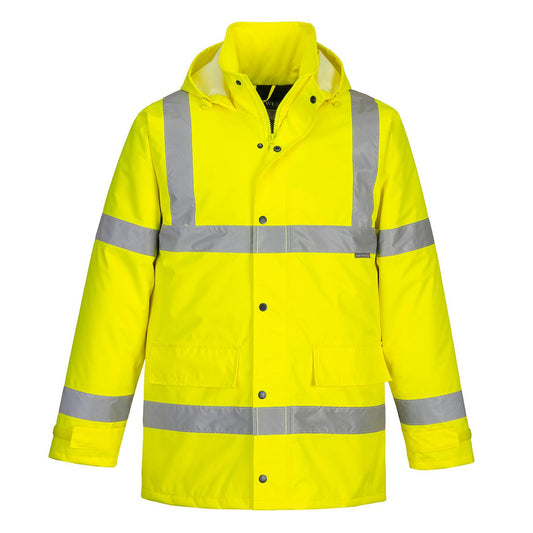 Portwest ES1 Essential Hoge zichtbaarheid Jas ES460 Hi-Vis Winter Traffic geel(YE)