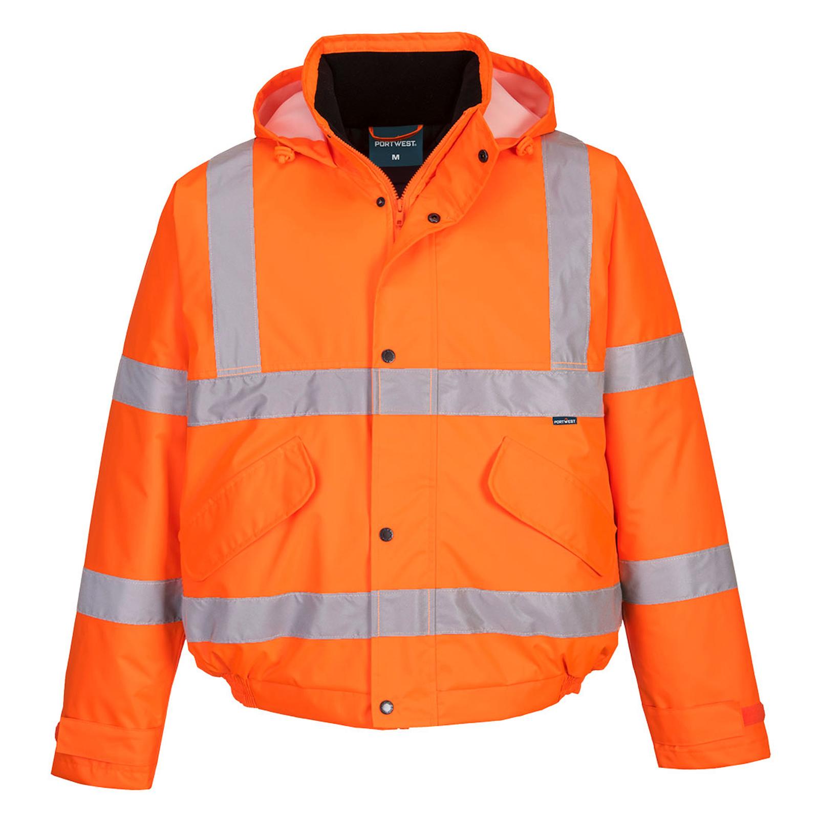 Portwest ES1 Essential Hoge zichtbaarheid Jas ES463 Hi-Vis Winter Bomber oranje(OR)