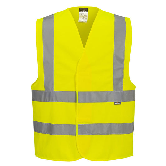 Portwest ES1 Essential Hoge zichtbaarheid Hesje ES470 Hi-Vis Band en Bretels geel(YE)