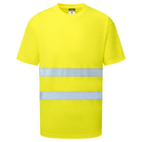 Portwest ES1 Essential Hoge zichtbaarheid T-shirt ES478 Hi-Vis K/M geel(YE)