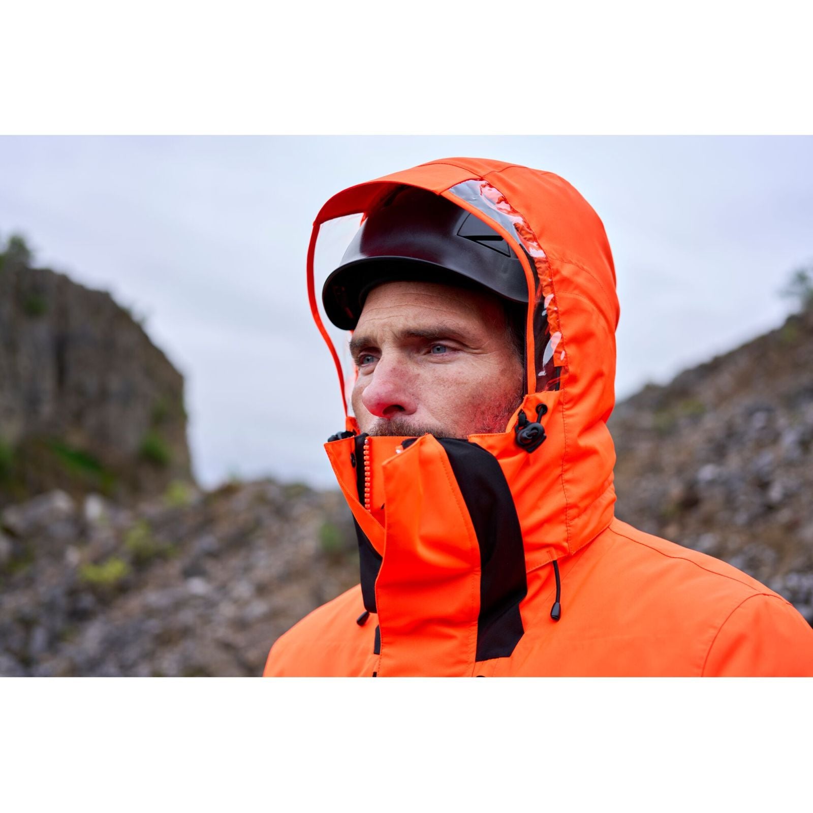 Portwest EV4 Parka EV401 Hi-Vis Expedition oranje-zwart(OB)