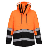 Portwest EV4 Parka EV401 Hi-Vis Expedition oranje-zwart(OB)