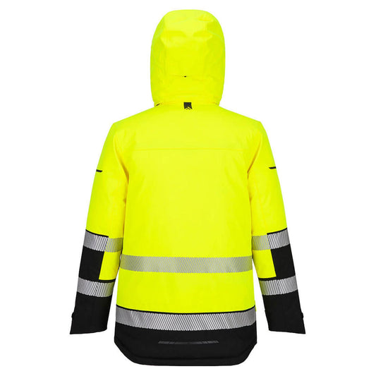 Portwest EV4 Parka EV401 Hi-Vis Expedition geel-zwart(YB)