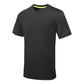 Portwest EV4 Werkkleding T-shirt EV411 lichtgewicht korte mouw zwart(BK)
