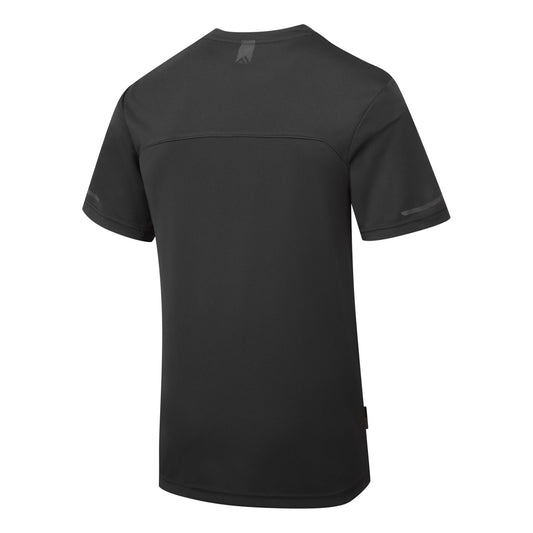 Portwest EV4 Werkkleding T-shirt EV411 lichtgewicht korte mouw zwart(BK)