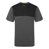 Portwest EV4 Werkkleding T-shirt EV411 lichtgewicht korte mouw metaalgrijs(MG)