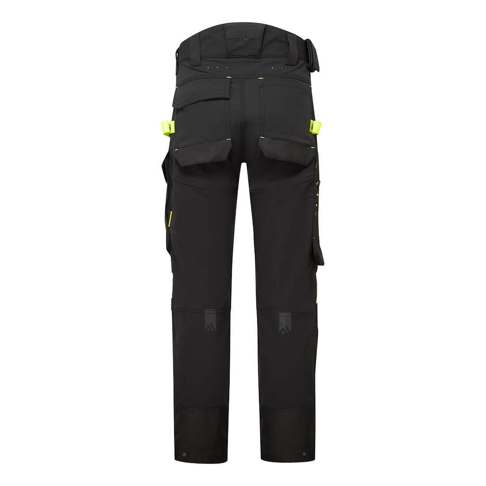 Portwest EV4 broek EV441 service stretch reflectie zwart(BK)