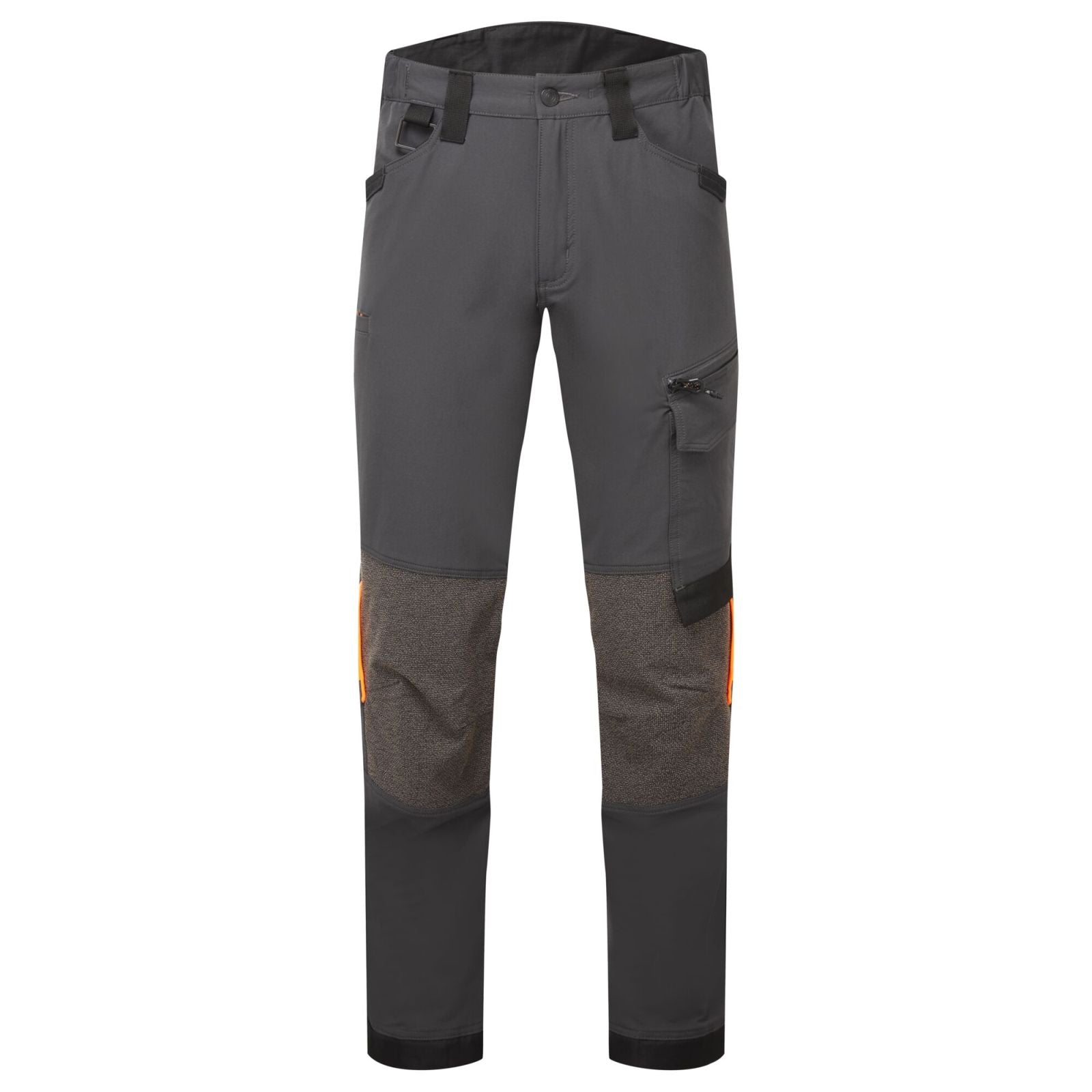 Portwest EV4 broek EV441 service stretch reflectie metaalgrijs(MG)