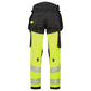 Portwest EV4 Hi-Vis broek EV442 stretch  afneembare holsterzak klasse 1 HiVis geel-zwart(YB)