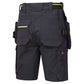 Portwest EV4 Werkkleding Korte Broek EV444 afneembare holsterzakken zwart(BK)