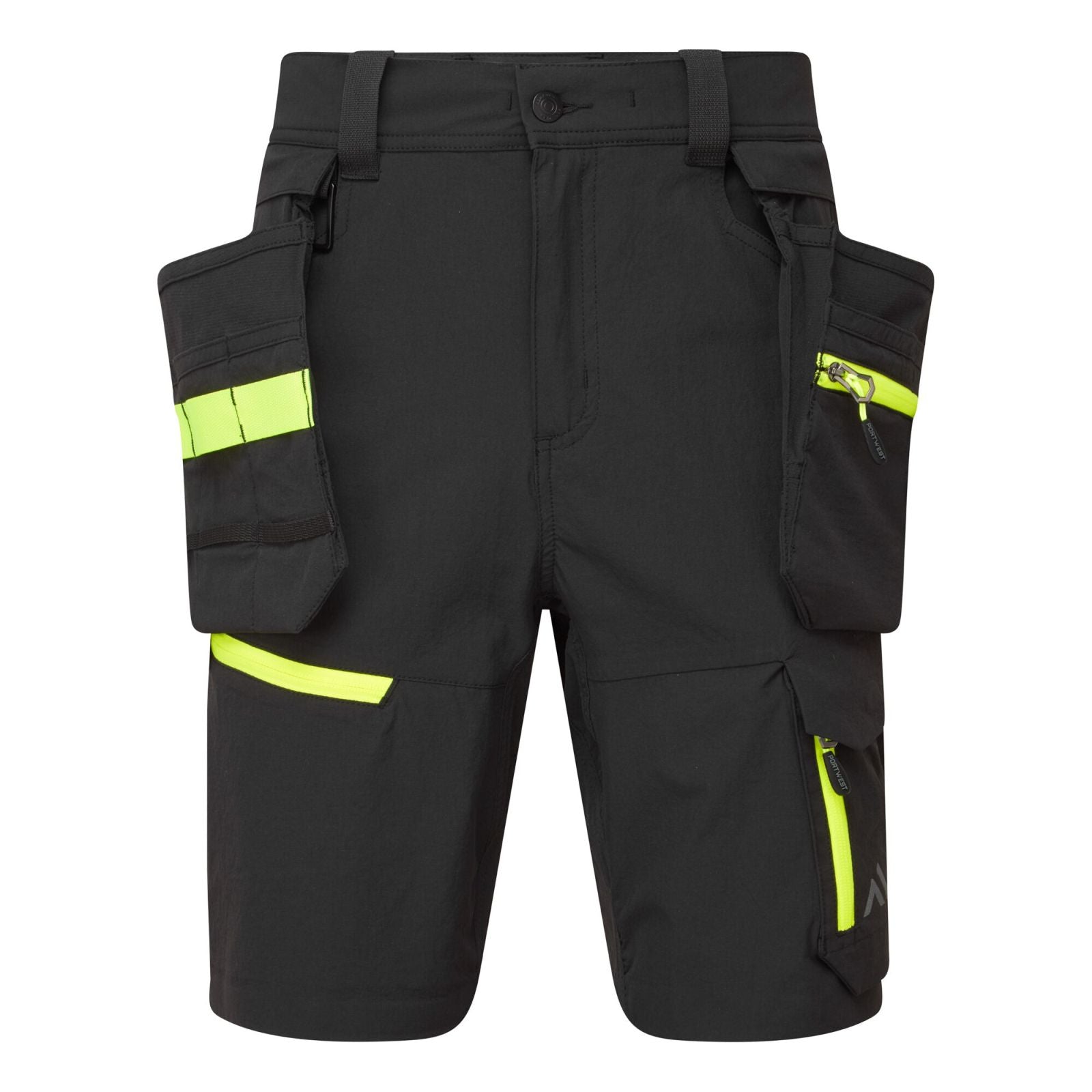 Portwest EV4 Werkkleding Korte Broek EV444 afneembare holsterzakken zwart(BK)
