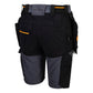 Portwest EV4 Werkkleding Korte Broek EV444 afneembare holsterzakken metaalgrijs(MG)