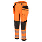 Portwest EV4 Bescherming Tegen Alle Weersomstandigheden Broek EV448 Hi-Vis stretch afneembare holsterzak klasse 2 oranje-zwart(OB)