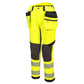 Portwest EV4 Bescherming Tegen Alle Weersomstandigheden Broek EV448 Hi-Vis stretch afneembare holsterzak klasse 2 geel-zwart(YB)