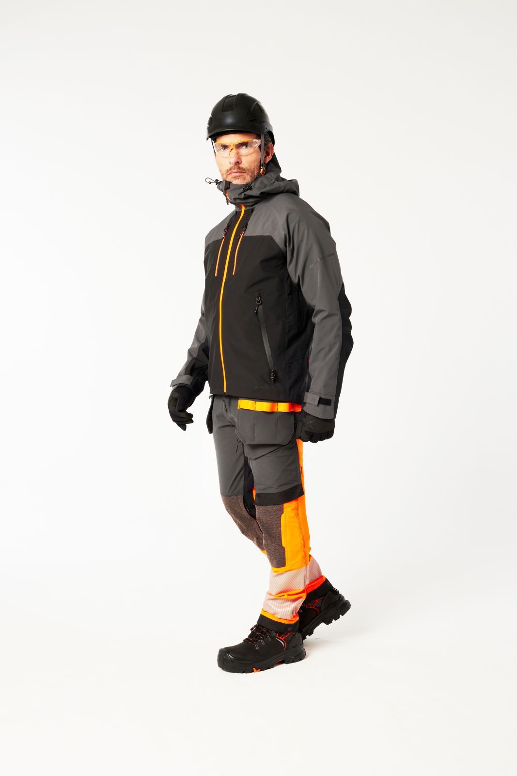 Portwest EV4 Alle weersomstandigheden Regenjas EV460 shell 4x stretch metaalgrijs(MG)