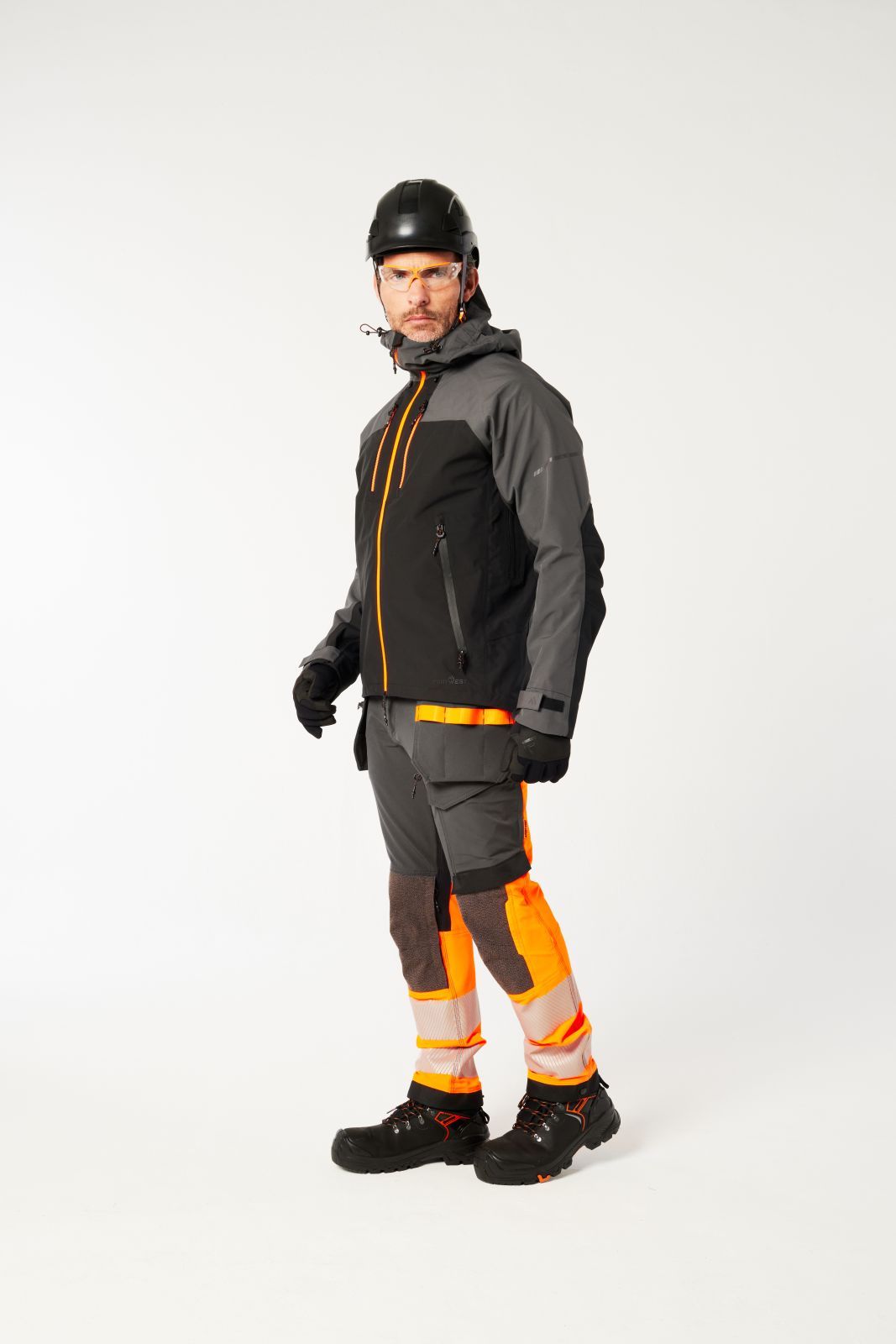 Portwest EV4 Alle weersomstandigheden Regenjas EV460 shell 4x stretch metaalgrijs(MG)