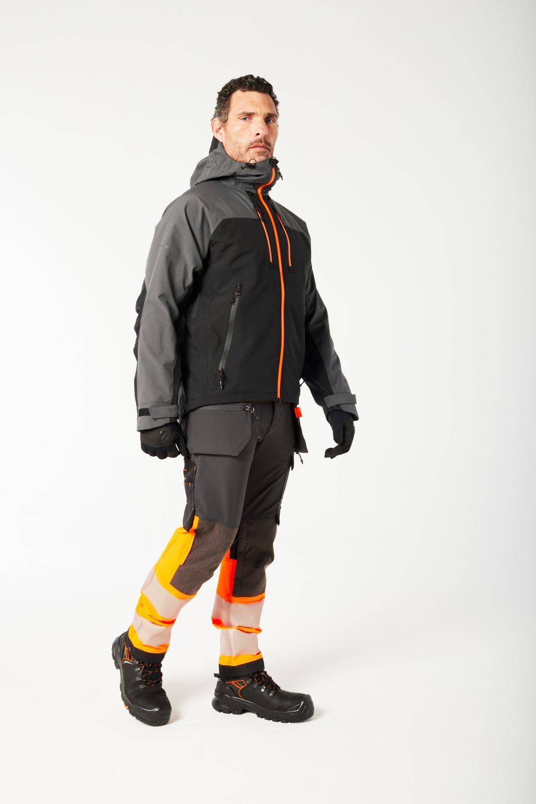 Portwest EV4 Alle weersomstandigheden Regenjas EV460 shell 4x stretch metaalgrijs(MG)