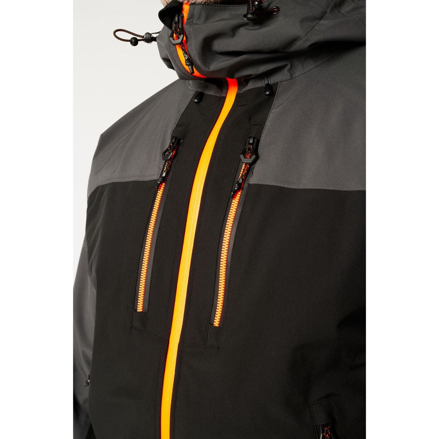 Portwest EV4 Alle weersomstandigheden Regenjas EV460 shell 4x stretch metaalgrijs(MG)