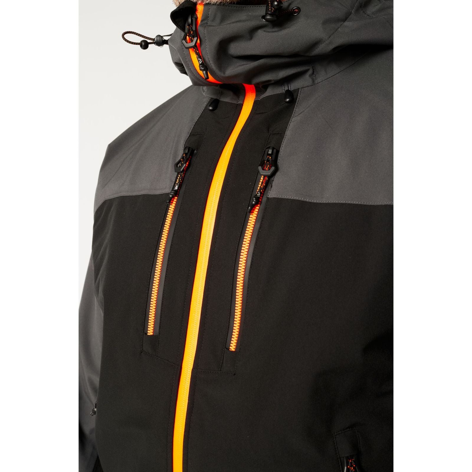 Portwest EV4 Alle weersomstandigheden Regenjas EV460 shell 4x stretch metaalgrijs(MG)