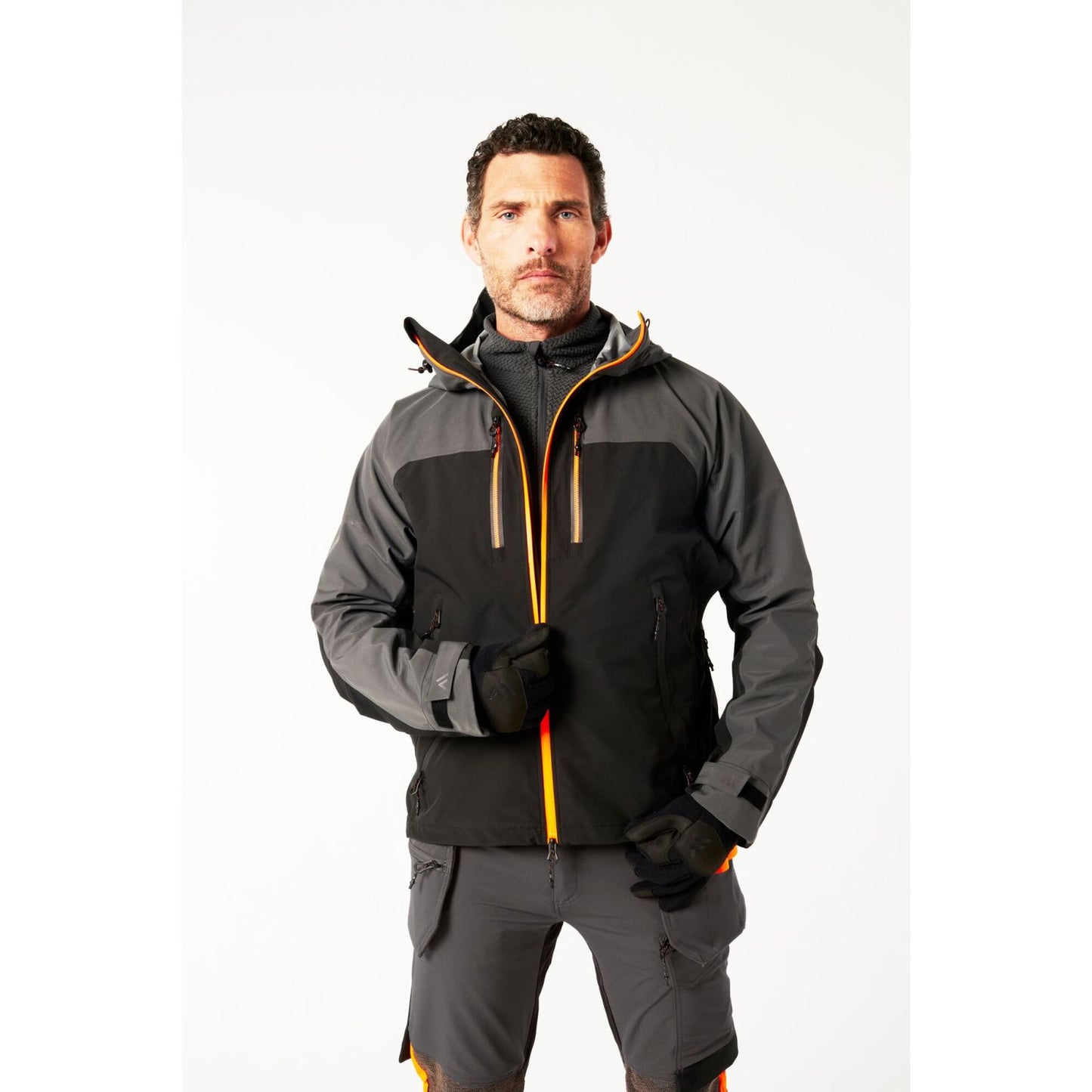 Portwest EV4 Bescherming Tegen Alle Weersomstandigheden Regenjas EV460 shell 4x stretch metaalgrijs(MG)