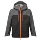 Portwest EV4 Alle weersomstandigheden Regenjas EV460 shell 4x stretch metaalgrijs(MG)