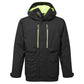 Portwest EV4 Alle weersomstandigheden Parka EV461 winter waterdicht ademend zwart(BK)