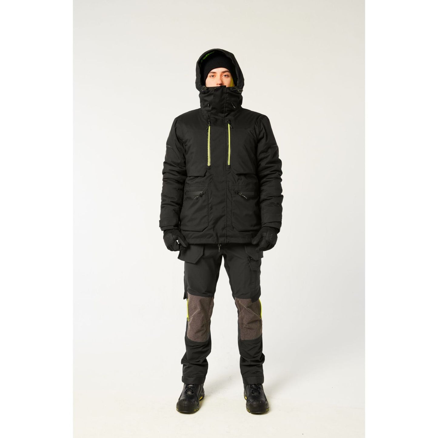 Portwest EV4 Bescherming Tegen Alle Weersomstandigheden Parka EV461 winter waterdicht ademend zwart(BK)