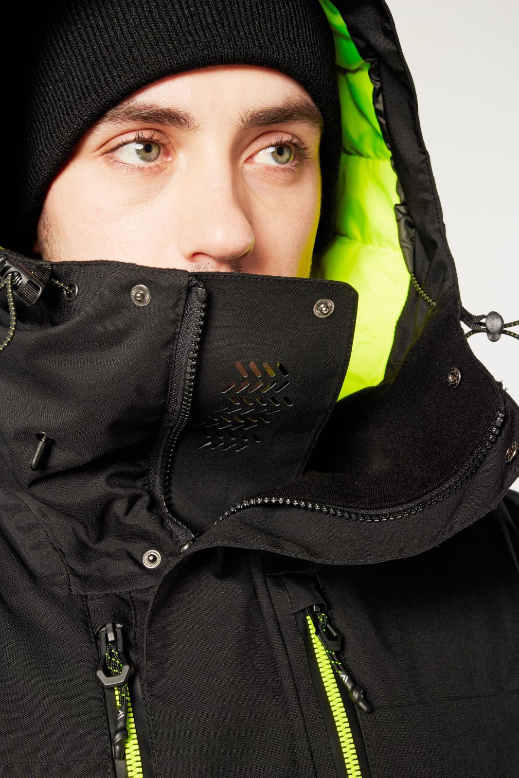 Portwest EV4 Alle weersomstandigheden Parka EV461 winter waterdicht ademend zwart(BK)