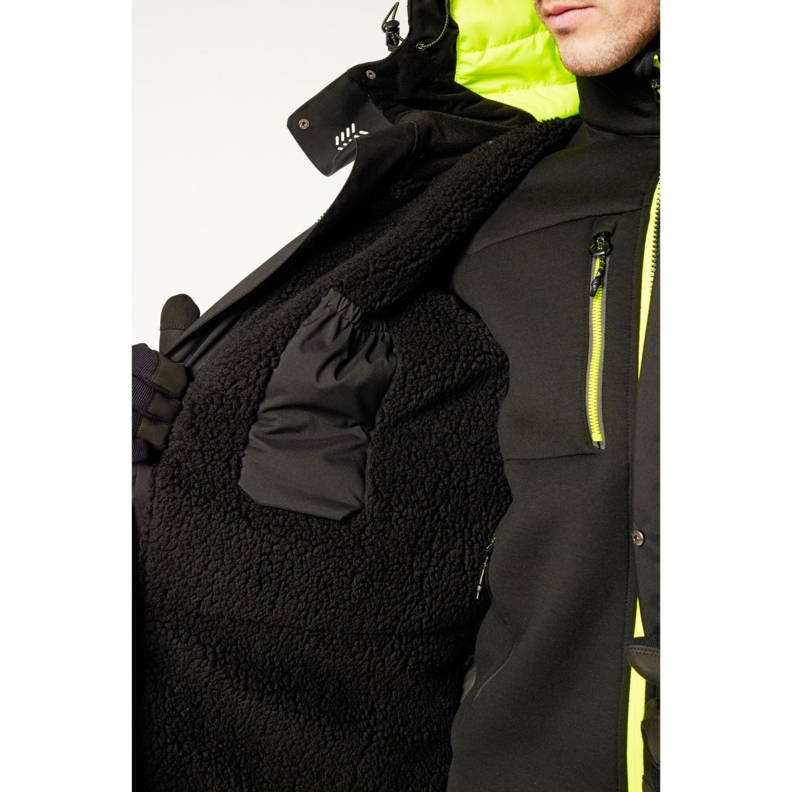 Portwest EV4 Bescherming Tegen Alle Weersomstandigheden Parka EV461 winter waterdicht ademend zwart(BK)