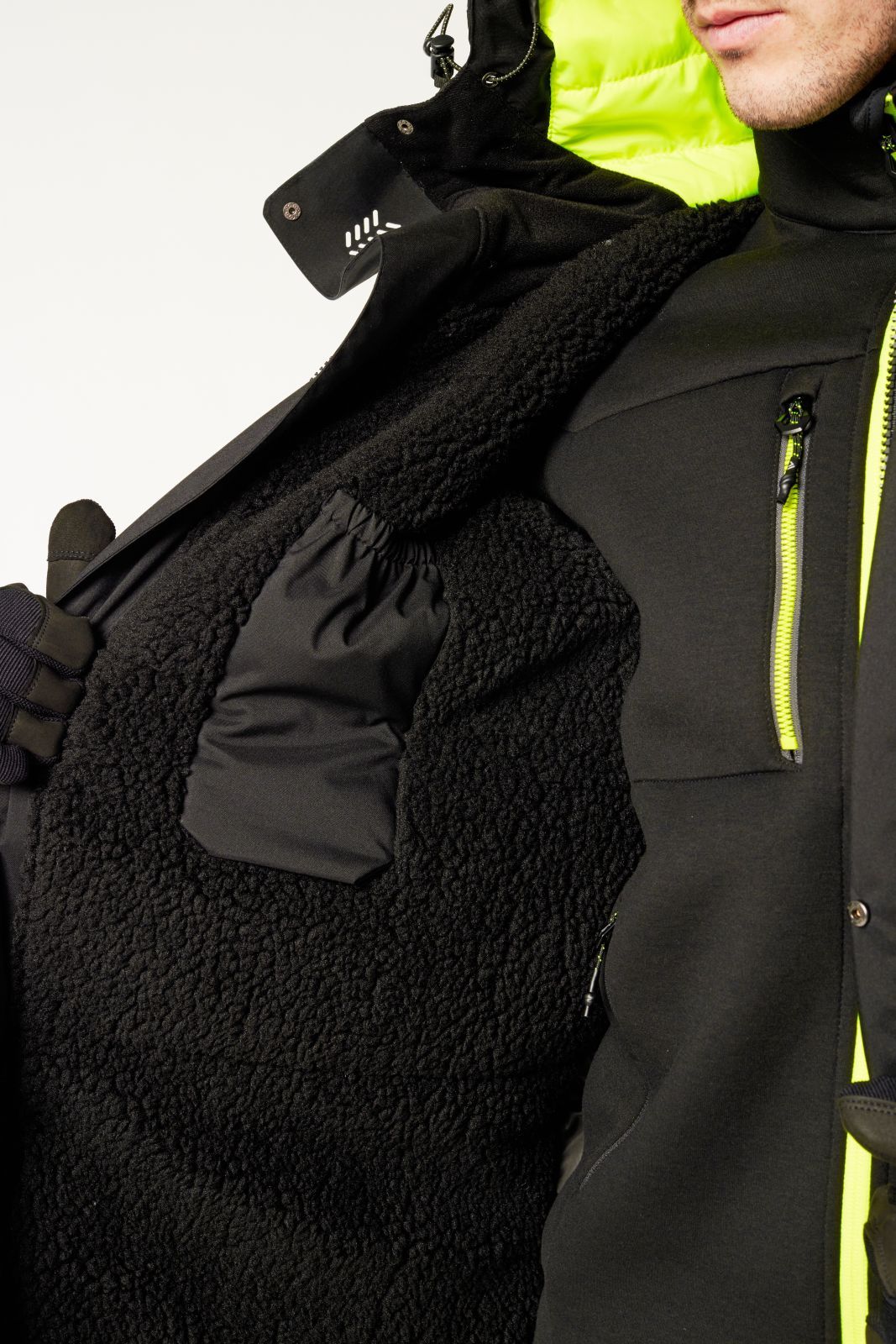 Portwest EV4 Alle weersomstandigheden Parka EV461 winter waterdicht ademend zwart(BK)