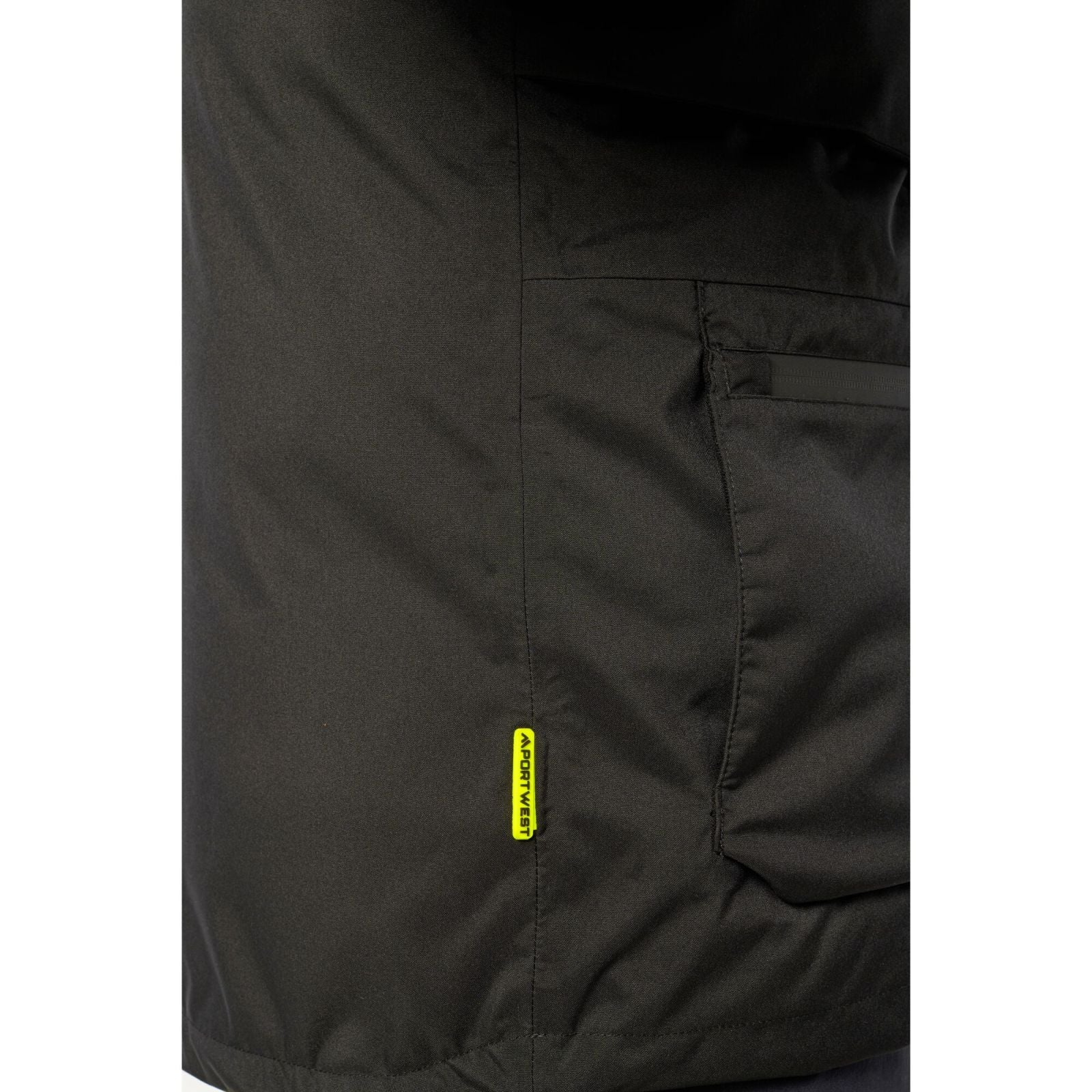 Portwest EV4 Bescherming Tegen Alle Weersomstandigheden Parka EV461 winter waterdicht ademend zwart(BK)