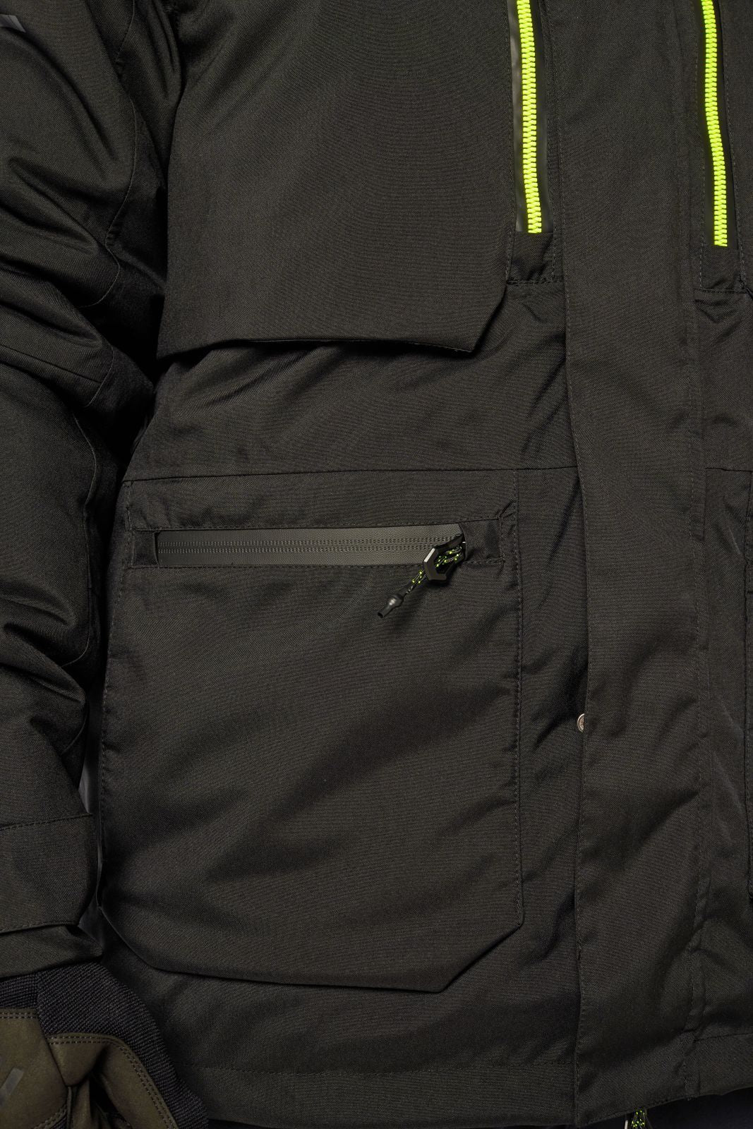 Portwest EV4 Alle weersomstandigheden Parka EV461 winter waterdicht ademend zwart(BK)
