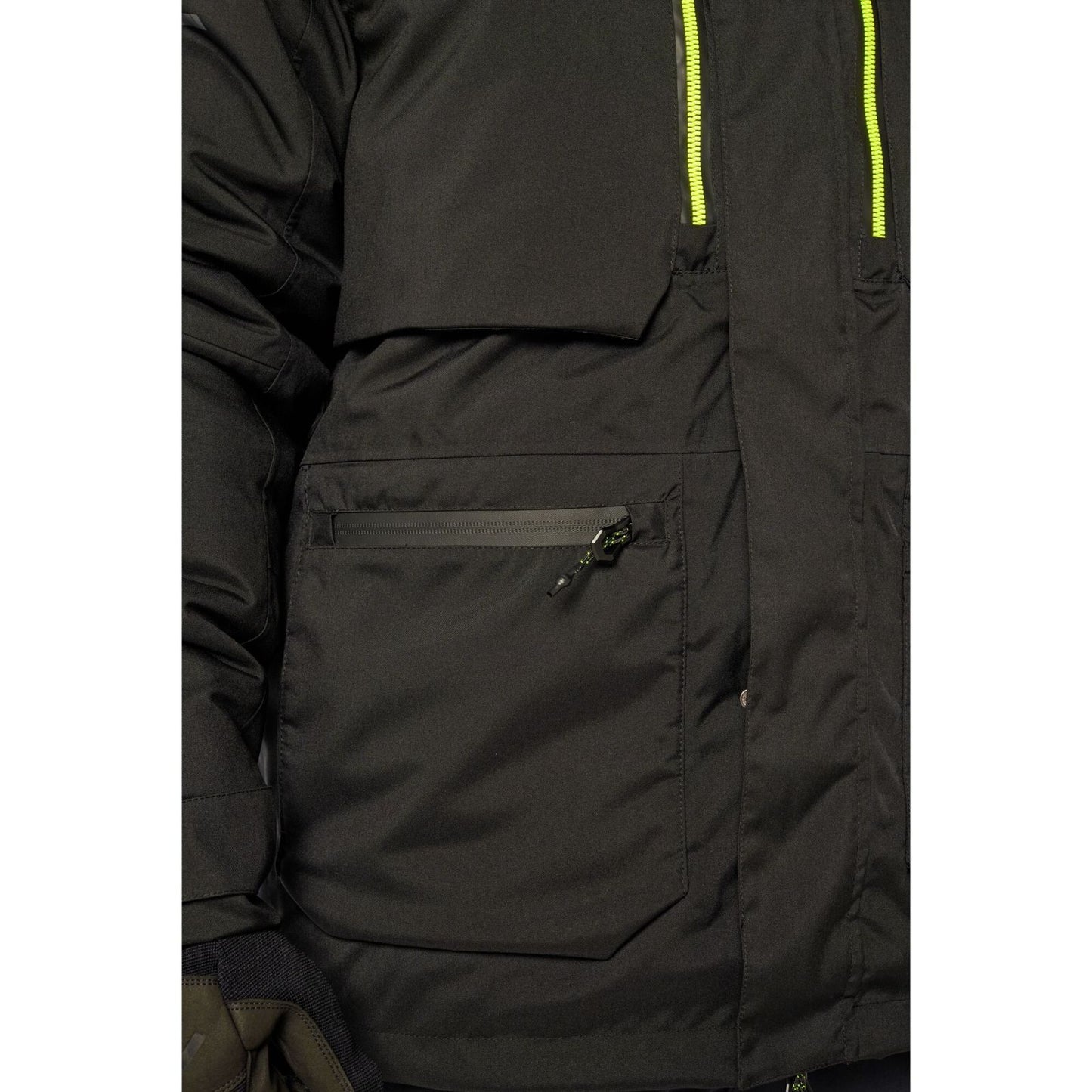 Portwest EV4 Alle weersomstandigheden Parka EV461 winter waterdicht ademend zwart(BK)
