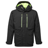 Portwest EV4 Alle weersomstandigheden Parka EV461 winter waterdicht ademend zwart(BK)