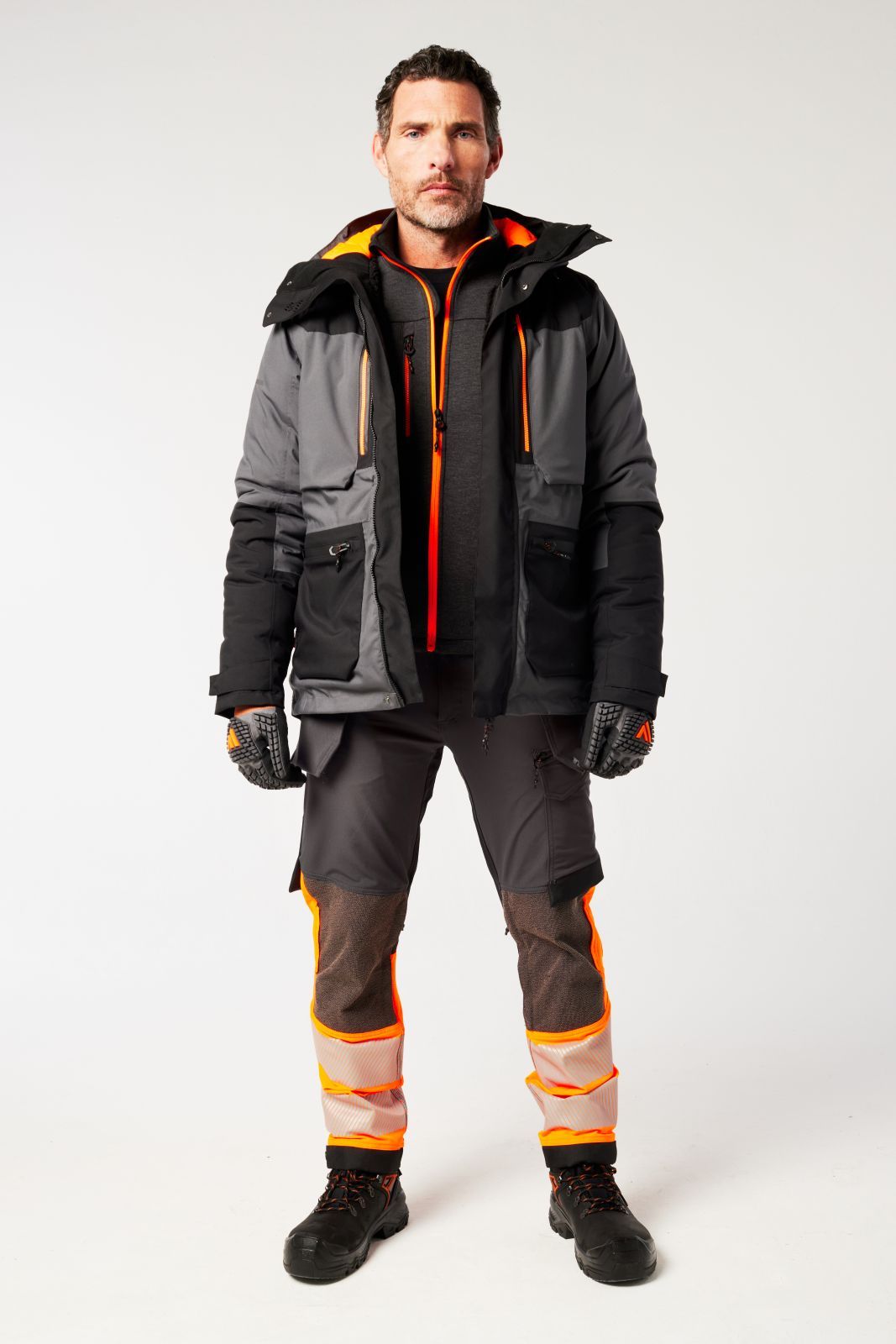 Portwest EV4 Alle weersomstandigheden Parka EV461 winter waterdicht ademend metaalgrijs(MG)