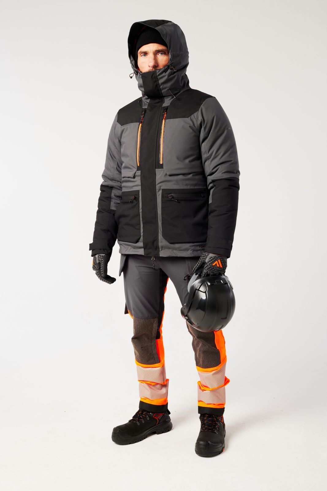 Portwest EV4 Alle weersomstandigheden Parka EV461 winter waterdicht ademend metaalgrijs(MG)