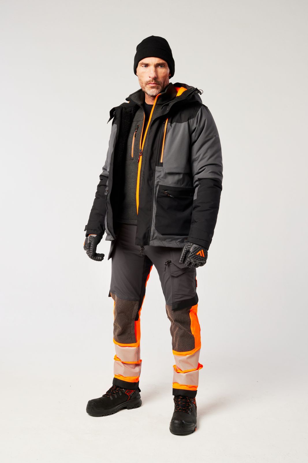 Portwest EV4 Alle weersomstandigheden Parka EV461 winter waterdicht ademend metaalgrijs(MG)